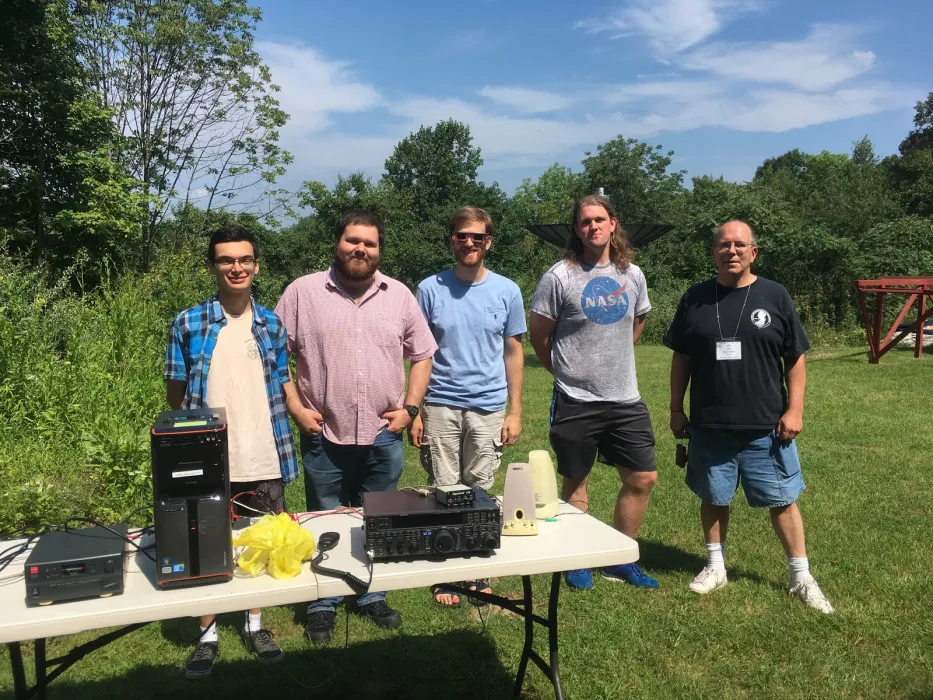 WB2JSV, KD2JAO, KC2TAL, Matt Cooper, and Gil Jeffer